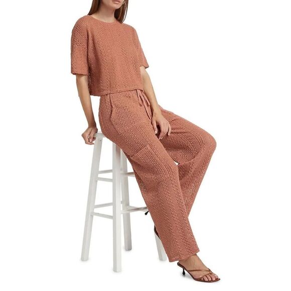 Splendid Women's Finley Crochet Cargo Pant Small NWT - Picture 1 of 14